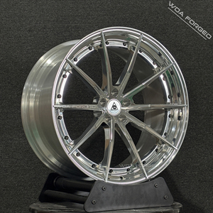 Jantes de course forgées légères 18-23 pouces, deux pièces, chromées, tout-terrain, avec entretoises de 25 mm et 40 mm, en aluminium pour voitures particulières - Product Image 1