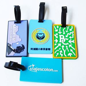 ป้ายติดกระเป๋าเดินทาง PVC ทรงกลมคุณภาพสูง ดีไซน์หรูหรา ราคาคุ้มค่า - Product Image 2