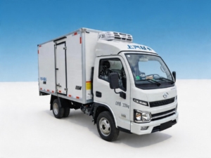 Camión Refrigerado para Carne con Motor de Gasolina SAIC Yuejin, con <span class=keywords><strong>Caja</strong></span> de Carga de 3260 mm - Product Image 2