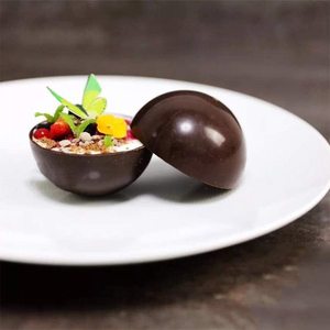 Molde de silicona semiesfera <span class=keywords><strong>para</strong></span> hornear, bomba de Chocolate caliente, tarta, gelatina, domo, Mousse, 4 paquetes - Product Image 5