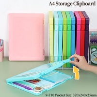 SUNSHING Plegable A4 A5 Producto de Archivado Personalizado Estuche para Colgar Documentos Sublimación Clip Tableros Plástico Almacenamiento Escritura portapapeles
