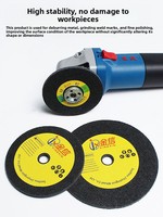 Disque de meulage et de polissage ultra-fin en fibre de nylon pour meuleuse d'angle, pour rainures en acier inoxydable à souder à angle droit, haute dureté