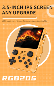 Vente chaude <span class=keywords><strong>Powkiddy</strong></span> <span class=keywords><strong>RGB20S</strong></span> Mini Console de Jeu 3.5 IPS Écran Pouces Portable Classique Rétro Lecteur de Jeu Portable Pour PSP/N64 - Product Image 4