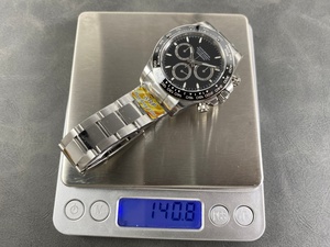 Reloj Mecánico de Lujo, Super Calidad, Resistente al Agua, Fábrica ARF, 40mm, Acero 904L, Movimiento 4131, Cronógrafo, Diseño Panda Negro - Product Image 3