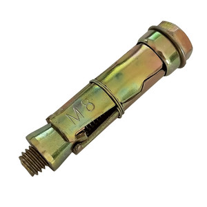 <span class=keywords><strong>Ancrage</strong></span> de bouclier zingué en acier au carbone avec écrou et rondelle pour mur en béton - Product Image 5