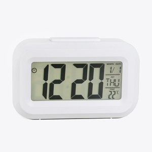Jam <span class=keywords><strong>Alarm</strong></span> Multifungsi untuk Pelajar, Jam Elektronik Pintar untuk Meja Belajar, <span class=keywords><strong>Alarm</strong></span> Asrama - Product Image 5