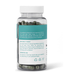 Kapsul Vegan <span class=keywords><strong>Chlorophyll</strong></span> Private Label Body Magic 30 untuk Pencernaan, Kesehatan Usus, dan Kulit - Product Image 3