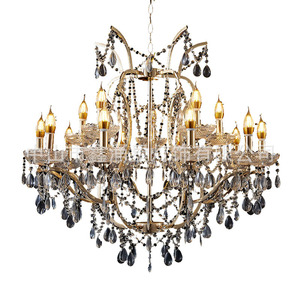 European Style Crystal Chandelier Multi Head LED Lighting For <b>Wedding</b> Dining Room <b>Ceiling</b> <b>Decoration</b> - Product Image 1