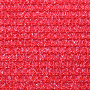 Écran d'intimité rouge 150 g/m² 100 % HDPE avec œillets en aluminium 4'x25' pour espaces publics extérieurs et filet de cloisonnement de chantier - Product Image 2