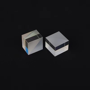 BK7 K9 kính quang học lớn 90*90 mét dán lăng kính tùy chỉnh beamsplitter Cube lăng kính - Product Image 2