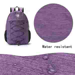 Custom Lightweight Waterproof Polyester Fashion Packable <b>Backpack</b> Wholesale <b>Foldable</b> Daypack for Hiking Travel - Product Image 5