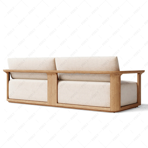 FERLY Set di Mobili <span class=keywords><strong>da</strong></span> Esterno Moderni per Resort, Divano <span class=keywords><strong>da</strong></span> <span class=keywords><strong>Giardino</strong></span> per Hotel, Set <span class=keywords><strong>da</strong></span> <span class=keywords><strong>Patio</strong></span> <span class=keywords><strong>in</strong></span> <span class=keywords><strong>Legno</strong></span> per Villa - Product Image 5