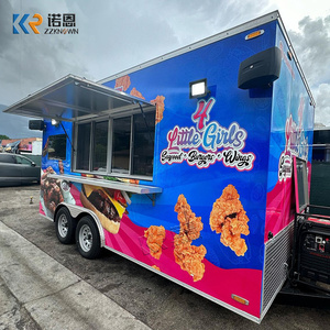 Remorque alimentaire certifiée CE pour kebab avec équipement de cuisine complet et grill vertical pour la vente commerciale de rue, <span class=keywords><strong>camion</strong></span> de restauration mobile - Product Image 5