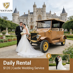 Coche Turístico Eléctrico Antiguo Yatian <span class=keywords><strong>de</strong></span> 5 Plazas - Costo <span class=keywords><strong>de</strong></span> $8000, <span class=keywords><strong>Alquiler</strong></span> Diario <span class=keywords><strong>de</strong></span> $120, Punto <span class=keywords><strong>de</strong></span> Equilibrio en 67 Días para Complejos Turísticos - Product Image 5