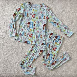 Pigiami Personalizzati per Bambini, Pigiami a Maniche Lunghe, Abbigliamento per Bambine, Set Personalizzati in Bambù, <span class=keywords><strong>Vestiti</strong></span> per Bambini - Product Image 3