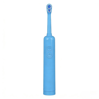 Brosse à dents électrique pour enfants KALWEL personnalisée, poils en nylon doux, rotation automatique 6000 tr/min, étanche, têtes de remplacement