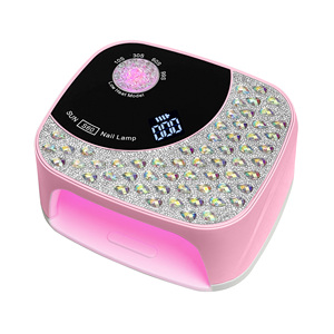Neue 168W 2-in-1 UV-LED-Nagellampe <span class=keywords><strong>SUN</strong></span> S60 Rotlicht-Aushärtungslampe für Gel-Nagellack mit 36 LEDs Elektrischer Nageltrockner mit Diamanten - Product Image 3
