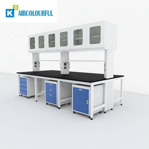 Peut être personnalisé et spécialement conçu Établi de laboratoire modulaire de 10 pieds Mobilier de laboratoire flexible Tables de laboratoire - Product Image 6