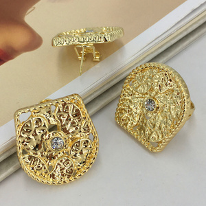 Yuminglai più nuovi orecchini collana <span class=keywords><strong>italiana</strong></span> Set di gioielli di <span class=keywords><strong>alta</strong></span> qualità Big Dubai gioielli in oro 18 carati gioielli in oro brasiliano FHK13759 - Product Image 3