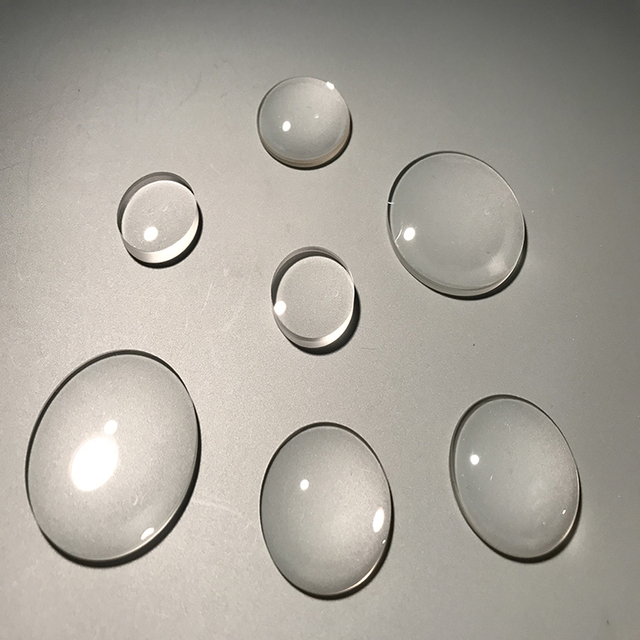 25.4mm Diameter FL75mm Infrared Monomorph CaF2 Plano Convex Laser Machine Lenses OEM Customized Support