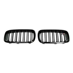Pour <span class=keywords><strong>BMW</strong></span> <span class=keywords><strong>X5</strong></span> <span class=keywords><strong>F15</strong></span> X6 F16 Grille de pare-chocs avant Grille d'admission d'air Noir Tricolore Kit de carrosserie Rénovation et mise à niveau Grille - Product Image 1