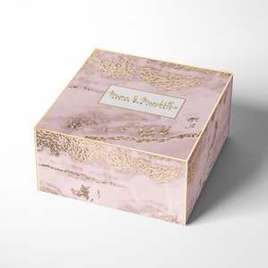Caja rosa de lujo personalizada con 12 días de <span class=keywords><strong>calendario</strong></span> de Adviento, caja de papel de regalo cosmético impermeable de gama alta con forro de esponja de impresión en relieve - Product Image 3