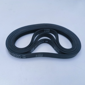 Kalıplı endüstriyel elastik kauçuk nervürlü kemer PJ336 lojistik taşıma kemeri - Product Image 1