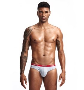 Slip da <span class=keywords><strong>Uomo</strong></span> in <span class=keywords><strong>Cotone</strong></span>, Boxer Aderenti a Vita Media, Confezione per Intimo Maschile - Product Image 6