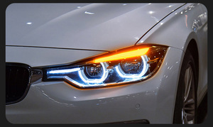 Luz de Circulación Diurna LED de Alta Calidad para 2013-2018, para Serie 3 F30 F35, Modificación del Conjunto de Faros Delanteros, Color 6000k - Product Image 4