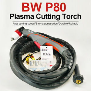 Orijinal siyah kurt P80 plazma kesme meşale el kaynak meşaleler 5/8/10m kablo Fit hava soğutma LGK100A kesici siyah kurt BW - Product Image 2