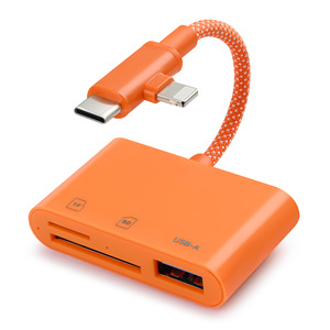 Lecteurs de cartes pour téléphones portables, tablettes, adaptateurs de caméra Type-<span class=keywords><strong>C</strong></span>, cartes SD/TF, lecteurs de cartes portables <span class=keywords><strong>USB</strong></span> 3.0 - Product Image 1