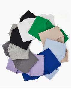 เสื้อยืดผู้ชาย240g 32เนื้อผ้าฝ้าย100% โลโก้ตามสั่งเสื้อยืดขนาดใหญ่เสื้อยืดสำหรับผู้ชาย - Product Image 3