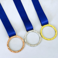 Médailles sportives personnalisées en bronze, argent, or, cristal, médailles sportives en métal personnalisées MH-T136