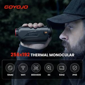 กล้องมองกลางคืนแบบพกพา GOYOJO G210 รุ่นขายดี ความละเอียด 256x192 50Hz ซูมออปติคอล 4 เท่า หน้าจอ 0.32 นิ้ว เลนส์โฟกัส 10 มม. ภาพคมชัด - Product Image 2