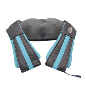 Cinturón de masaje de cuello y hombros con rodillo 3D profesional con música Shiatsu, masajeador corporal de buena calidad - Product Image 1