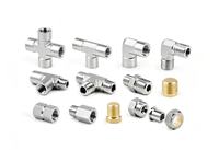 VALLOK Raccord de tuyauterie hydraulique mâle 1-1/4 NPT mâle 3/4 BSPP en acier au carbone 316/304 haute pression forgé usiné CNC