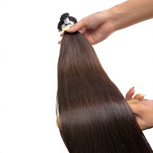 ผมต่อแบบปลายแบน Rusa Hair เวียดนามแท้ เกรดพรีเมียม สีน้ำตาลธรรมชาติ น้ำหนัก 100 กรัม - Product Image 2