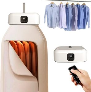 Mini Secadora Portátil para Ropa, Secadora <span class=keywords><strong>El</strong></span>éctrica Compacta para Espacios Pequeños, Secado Rápido con Temporizador Ajustable - Product Image 1