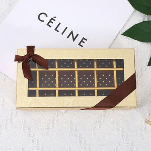 Boîte en carton promotionnelle pour chocolat, fabriquée à la machine, en forme de cœur, pour la production alimentaire, fournisseur d'or - Product Image 4
