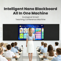 Pizarra Interactiva Inteligente Yingtouch de 85 Pulgadas con Soporte para 40 Puntos Táctiles, Pantalla Nano Blanca OEM con Conectividad Inalámbrica