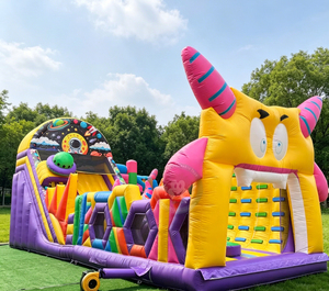 Obstáculos Inflables para Paintball, <span class=keywords><strong>Arena</strong></span> de Obstáculos Inflable para Drones, Pista de Obstáculos Inflable Acuática - Product Image 1