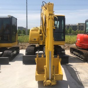 Miniexcavadora Komatsu PC60 de 6 Toneladas, Máquina de Construcción Usada con Componentes Principales: Motor y Bomba para Trabajos Pequeños de Movimiento de Tierras - Product Image 2