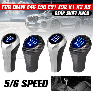 <span class=keywords><strong>5</strong></span> 6 מהירויות ידני LED ידית העברת הילוכים עם/LED תאורה אחורית ידית הילוכים ידית הילוכים עבור BMW E46 E90 E91 E92 X1 X3 X5 - Product Image 1