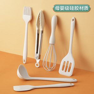 Silicone Cooking Tool Set 6 Pieces Bpa Free Heat Resistant For Baking - Product Image 4