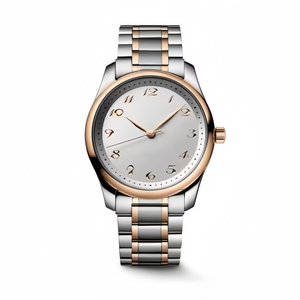 New Fashion Luxury Sport Rose Gold Pointer Dial Mechanical Movement Tachymeter <b>Watch</b> Leather Strap Classic Business Men's <b>Watch</b> - Product Image 3