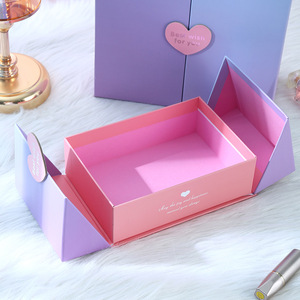 Boîte cadeau magnétique de luxe personnalisée pour coffret cadeau, emballage pour bijoux, Noël, demoiselles d'honneur, mariage, boîte cadeau pour bijoux OEM - Product Image 5