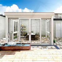 Maisons modulaires en conteneurs, mini-maisons, villas, hôtels, appartements, bureaux, bâtiments de luxe portables et mobiles, fabricant chinois, véranda