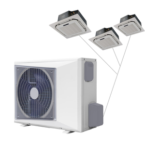 Système de climatisation central VRF multi-zones de type split 3, 4, 5 tonnes, unité de climatisation centrale 24000, 36000, 48000 Btu - Product Image 1