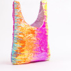 Sacs de courses réutilisables, sacs fourre-tout à paillettes, sacs à main pliables à paillettes en gros pour filles et femmes - Product Image 2