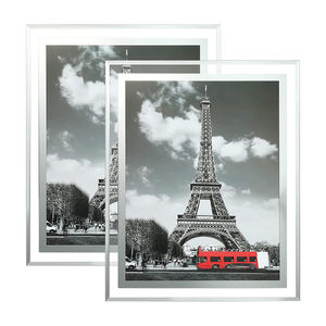 <span class=keywords><strong>Cadre</strong></span> <span class=keywords><strong>Photo</strong></span> en verre transparent, <span class=keywords><strong>cadre</strong></span> <span class=keywords><strong>Photo</strong></span> en verre <span class=keywords><strong>argent</strong></span>é Amazo Offre Spéciale pour filles - Product Image 1